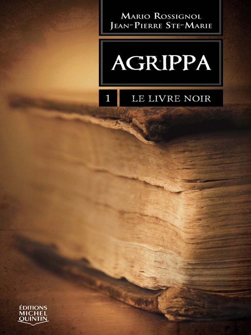 Cover image for Le livre noir